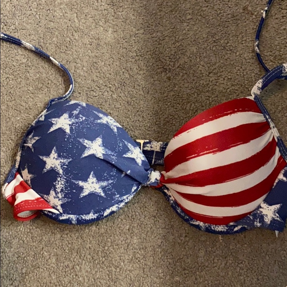 american flag bathing suit top